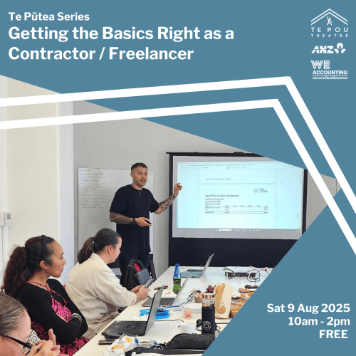 Financial literacy workshop for creatives NZ