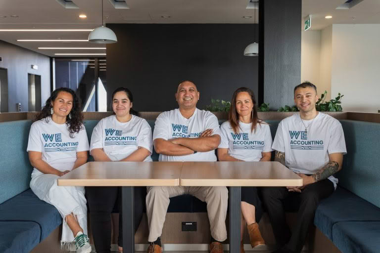 A group photo of the we accounting team, highlighting their unity and dedication to client success.